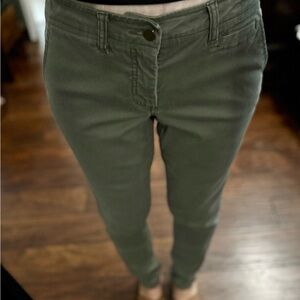 Market & Spruce olive green pants, size 4